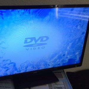 Used Tv Jvc 24-inch With Built-in Dvd Player